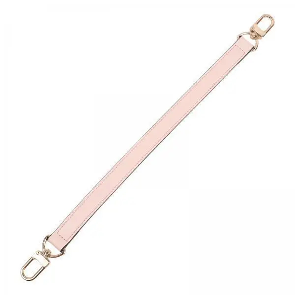 

Wide Pink Strap Replacement PU Leather Handle for High-end Luxury Designer Handbags DIY Tote