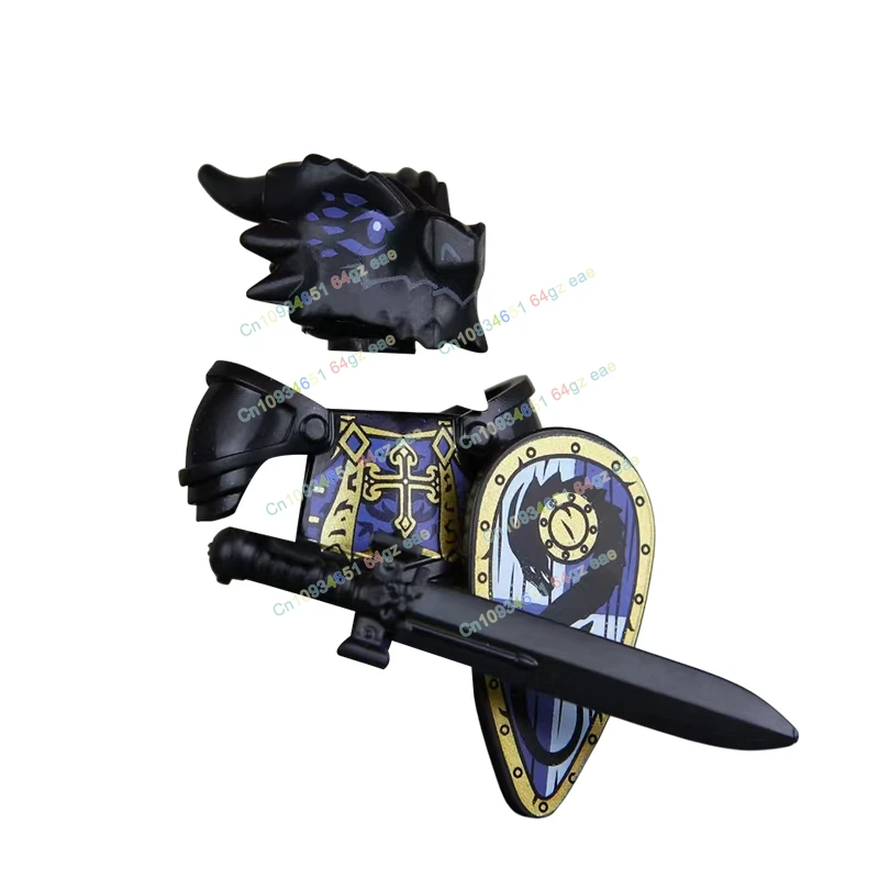 QQ04-7 Hot Undead Knight Armatura pesante Dragon Knights Modello Building Blocks accessori Mini action figure Bambini per i giocattoli