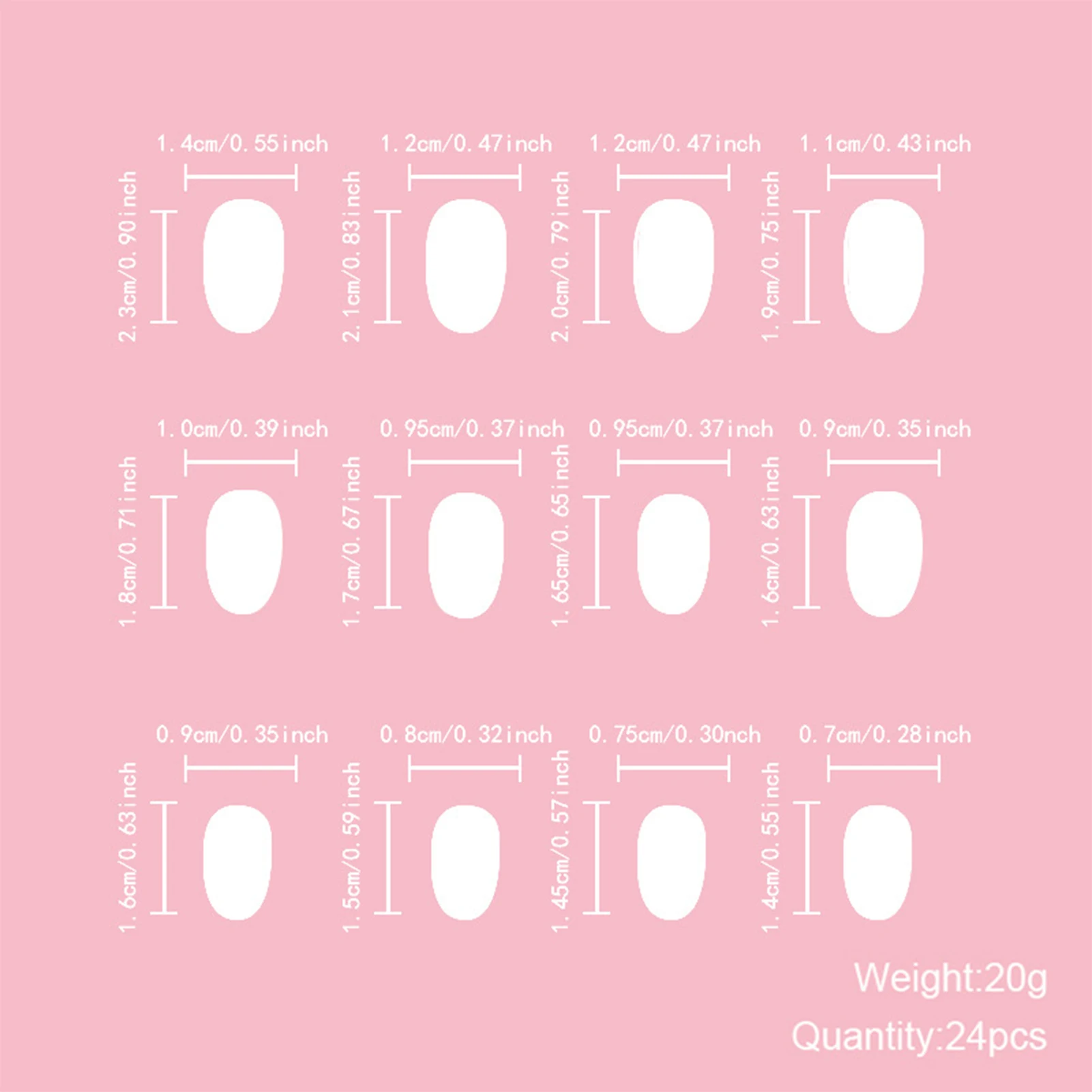 24 Stück süße rosa Press-On-Nägel mit rosa Schleifen-Design, französische Mandel-Kunstnägel, glänzende, modische koreanische künstliche Nagel-Patches, Maniküre – Detail 14