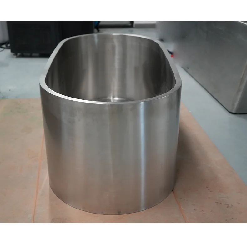 Syochi Stainless Material Cold Plunge Athlete Ice Bath Tub Spa Massage Tub Freestanding Ice Bath Tub