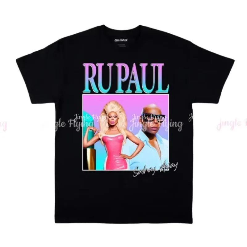 Футболка Rupaul Drag Race Homage унисекс Bootleg 90-х годов, винтажная мужская футболка из 100% хлопка