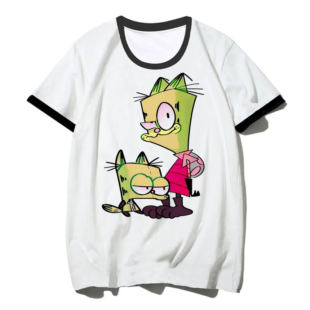 Invader Zim shirt women cheap scene  streetwear shirt gyaru japan japanese jojifuku party