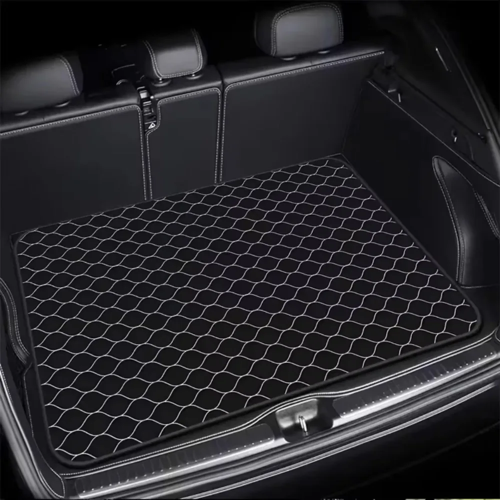 Universal  Trunk Mat Polyester Fiber Cargo Mat Portable Dustproof Luggage Liner Pet Mat For Car SUV Trunk Protectionwashable