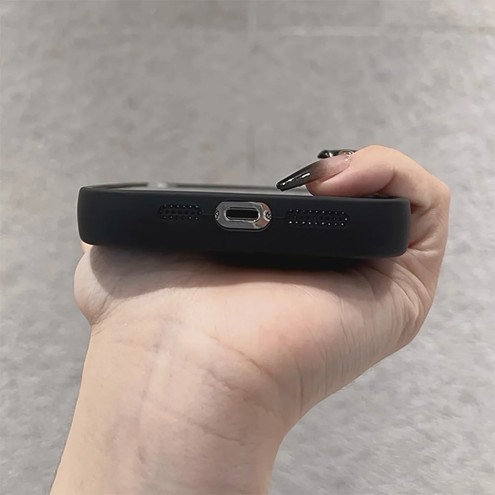 Luxury Candy Color Soft Phone Case For iPhone 15 11 13 16 14 12 Pro Max 11 Plus Mini X XR XS Max 7 8Plus Shockproof Bumper Cover image 6