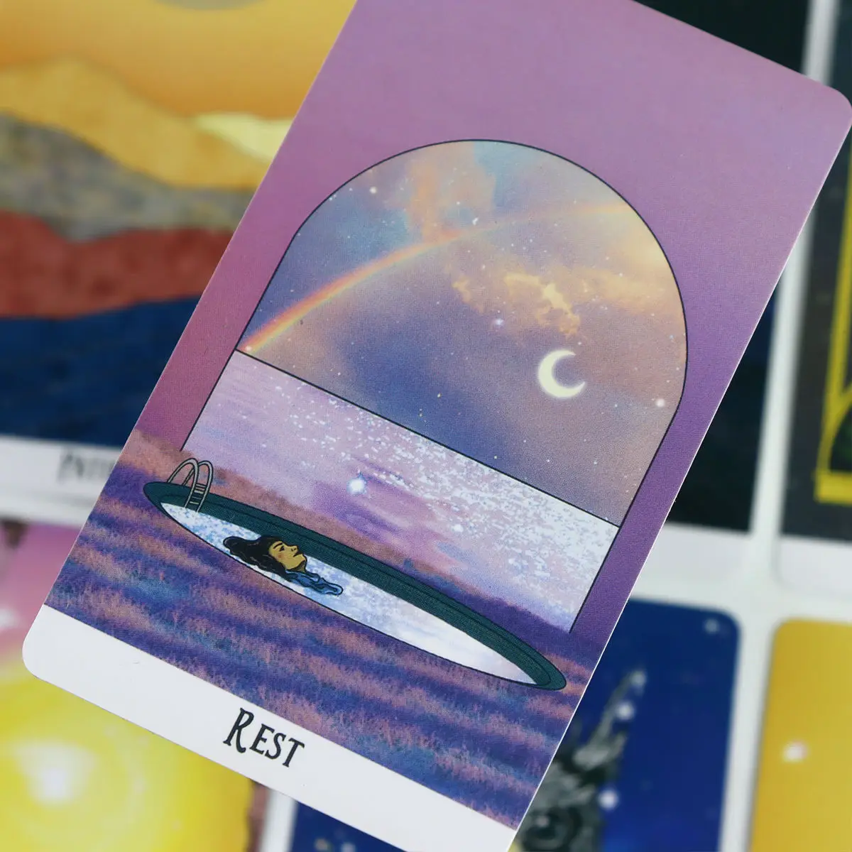 Mystic Soul Oracle 60 Cards In This Deck 10.3*6cm for Self-reflection and Guidance