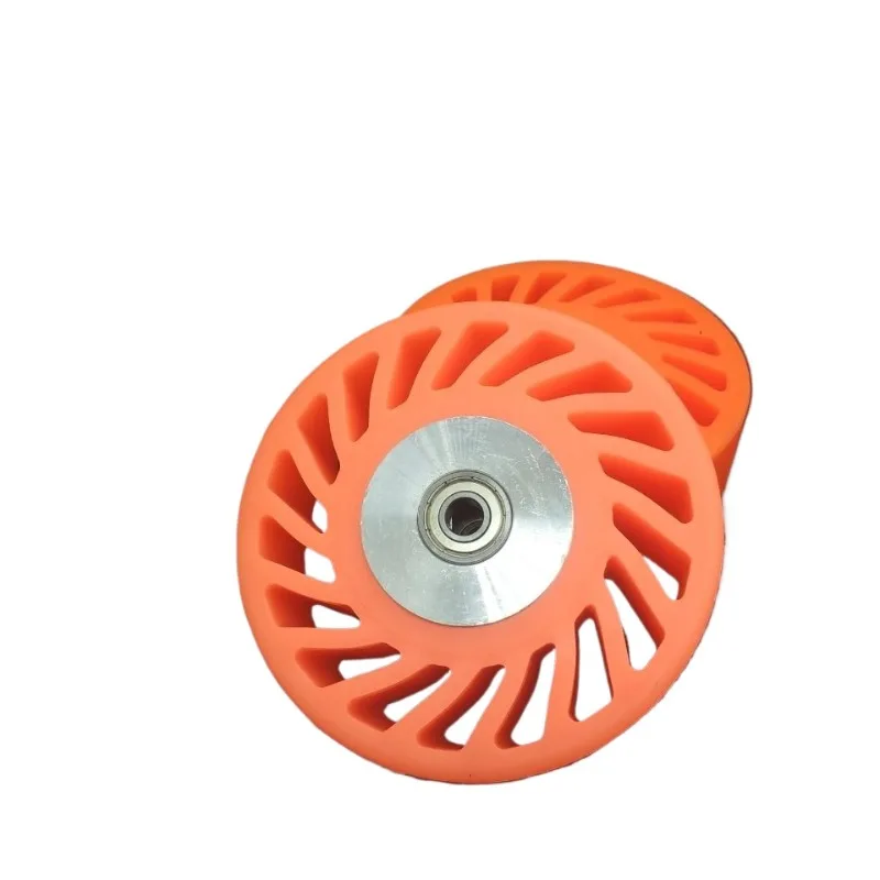 Haosheng slitting machine press wheel rubber wheel sun leather 130 * 50 * 40 sun with aluminum core