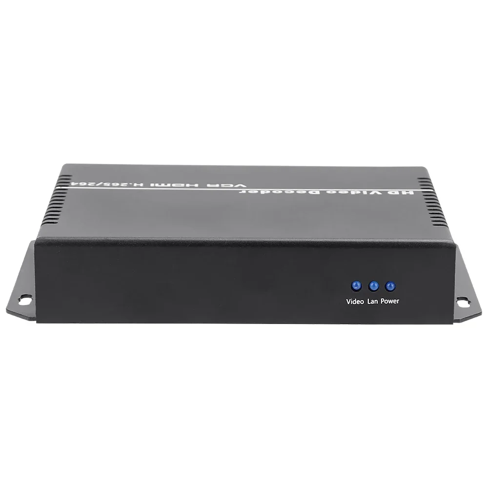 H.264 H.265 4K HDMI VGA CVBS Decodificatore video NDI SRT RTMP HTTP RTSP UDP Ricevitore video IP
