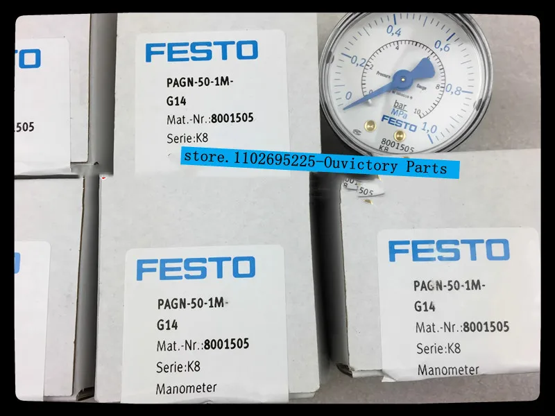 

2pcs New Original FESTO PAGN-40-1M-G18 PAGN-40-1.6M-G18 PAGN-50-1M-G14 PAGN-50-1.6M-G14 pressure table