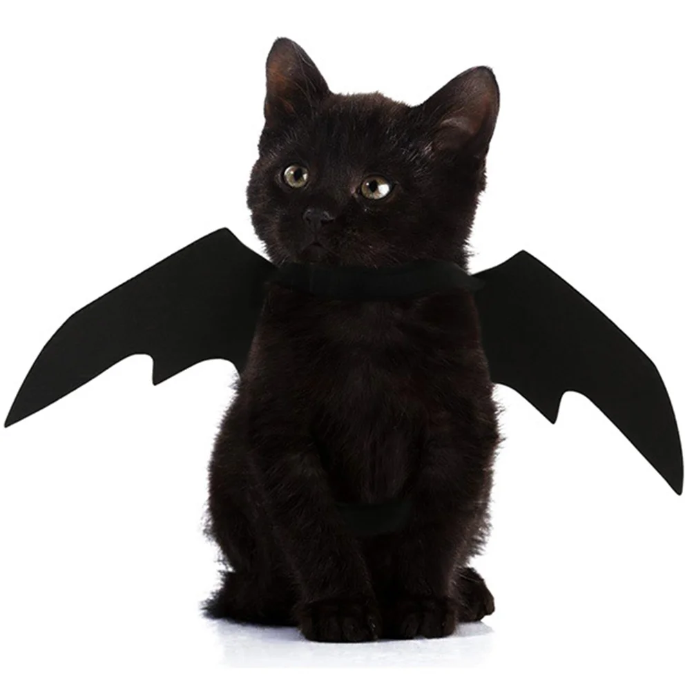 

Lightweight Pet Costume Dog Halloween Wing Bat for Dogs Convenient Size Adjustment Creative Supplies