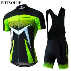 Phtxolue Pro Cycling Sets Men Cycling Jerseys Mtb Cycling Clothing Mountain Bicycle Bike Clothing Wear Maillot Ropa Ciclismo