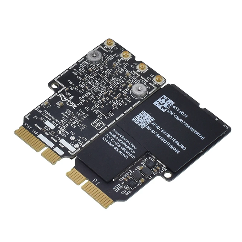 1 Piece BCM94360CD Wifi Bluetooth Card 2.4Ghz/5Ghz BT 4.0 Wireless Module 1750Mbps Dual Band Broadcom For Apple Hackintosh