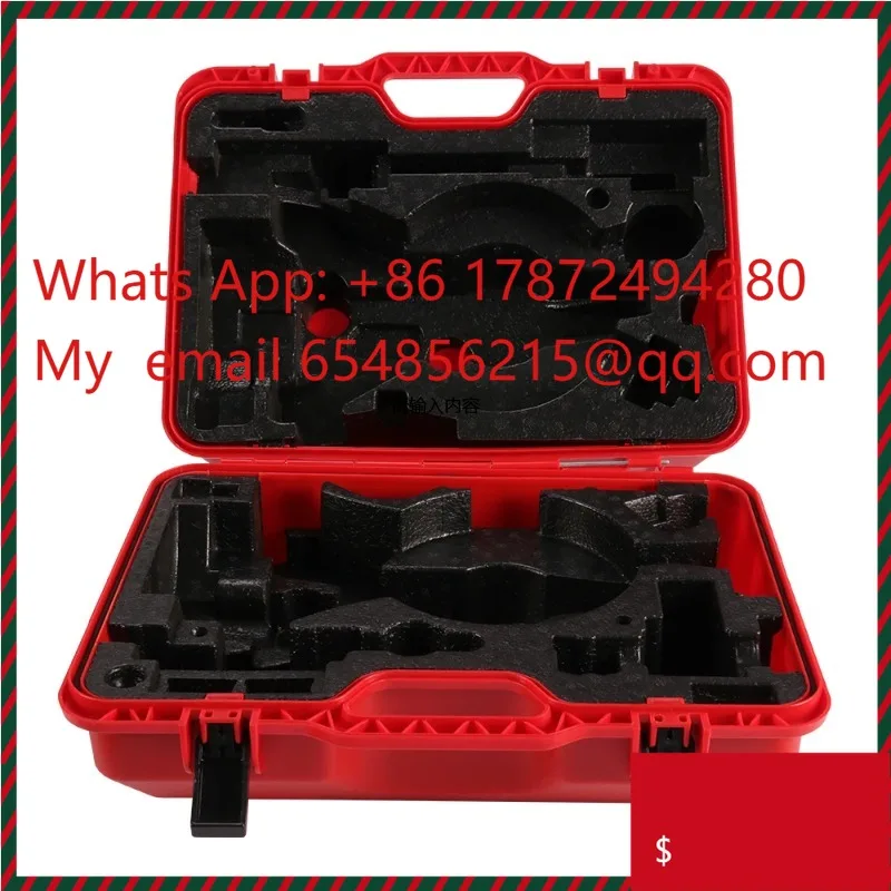 HC-TS06 Red Plastic Hard Carrying Case For TS02/06/09 Total Station