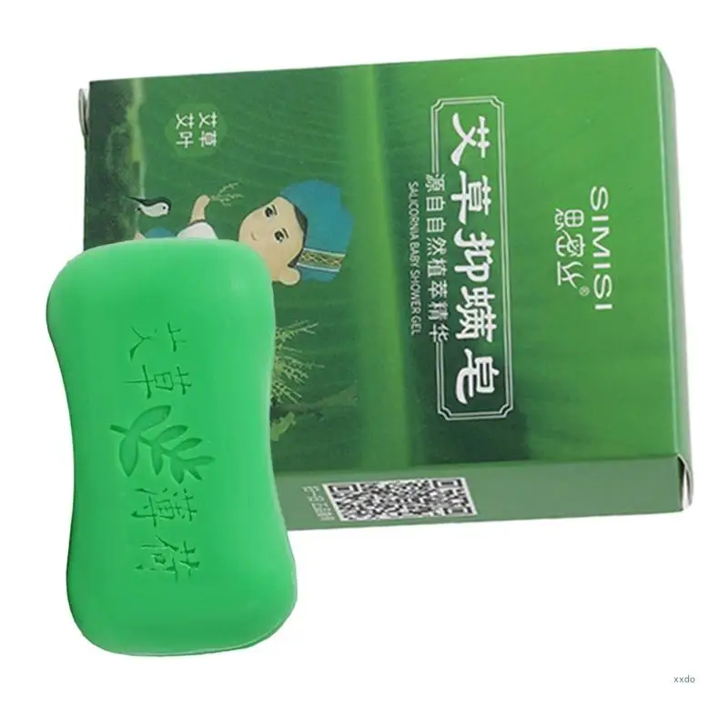 

Wormwoods Essential Oil Soap Face Oil Control Cleansing Soap Anti-mites Body Removal Deep Cleaning Moisturize Skin Care