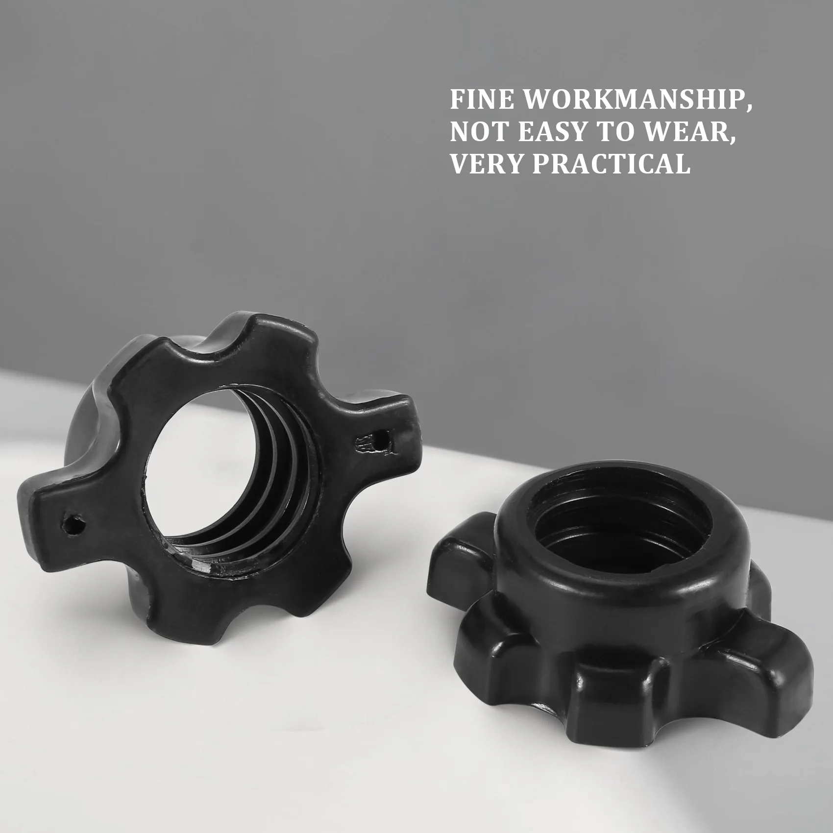 M87K 4 قطعة شريط الدمبل الجوز الحدائد المسمار المشبك الدمبل رفع الأثقال أجهزة لياقة بدنية الملحقات