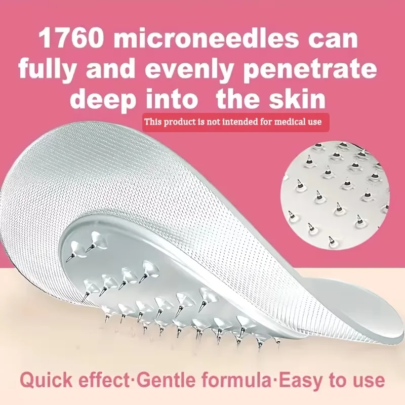 4Pcs/8Pcs Soluble Microneedle Patches, Deeply Moisturizing, Suitable for the Face, Forehead, Smile Lines, and Eyes, Making the Skin Smoother, More Delicate, and Brighter, Skin Care, Microneedle Patches, Needle Length Less Than 0.25mm