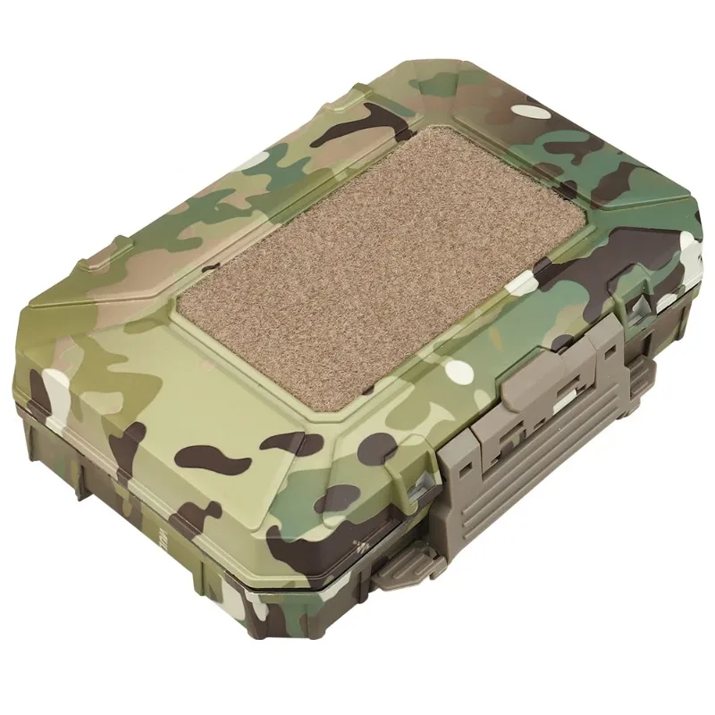 Tactical Waterproof Case Impact Resistance Protective Gear Cases With Double Sponge Shockproof Lockable Equipment Molle Box