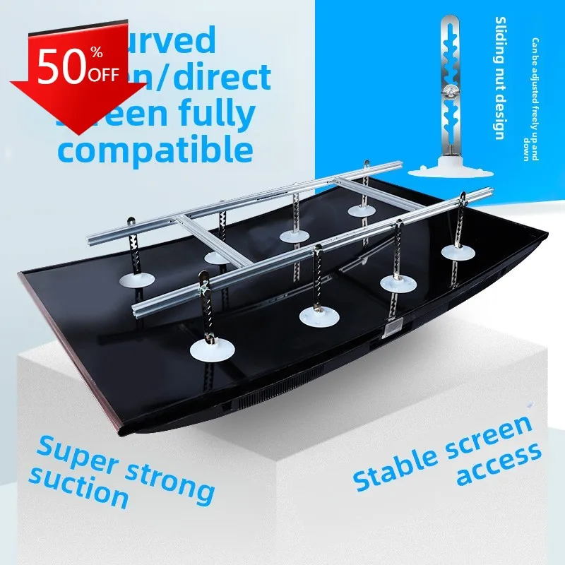 Screen Picker Sucker Flat LCD TV Repair Tool Remove LCD TV Screen Sucker Power 8 Suction Ounces for Flat 32 Inch-65 Inch