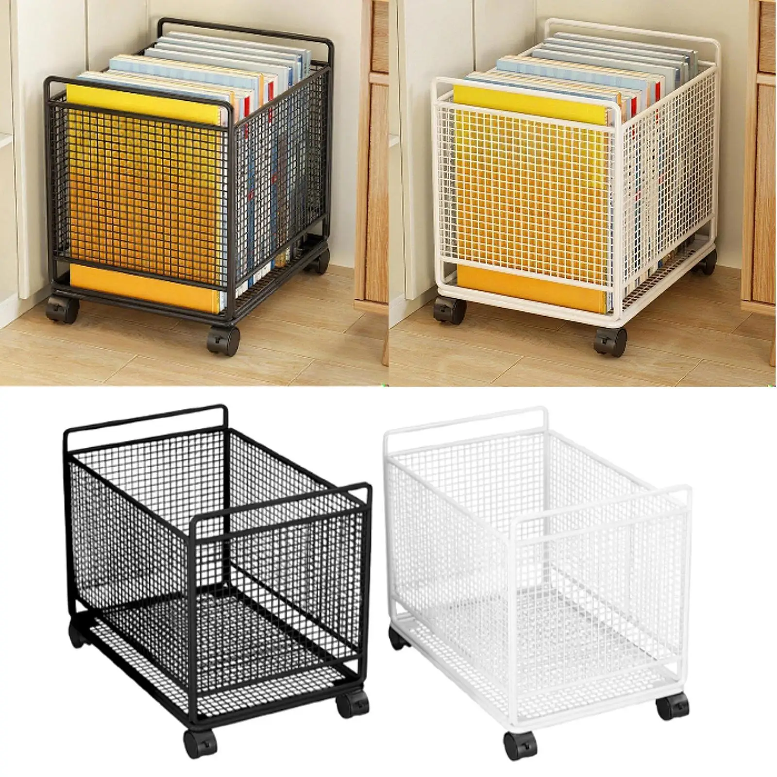 Carrito con ruedas para gatos y perros multiusos con compartimento - imagen 3
