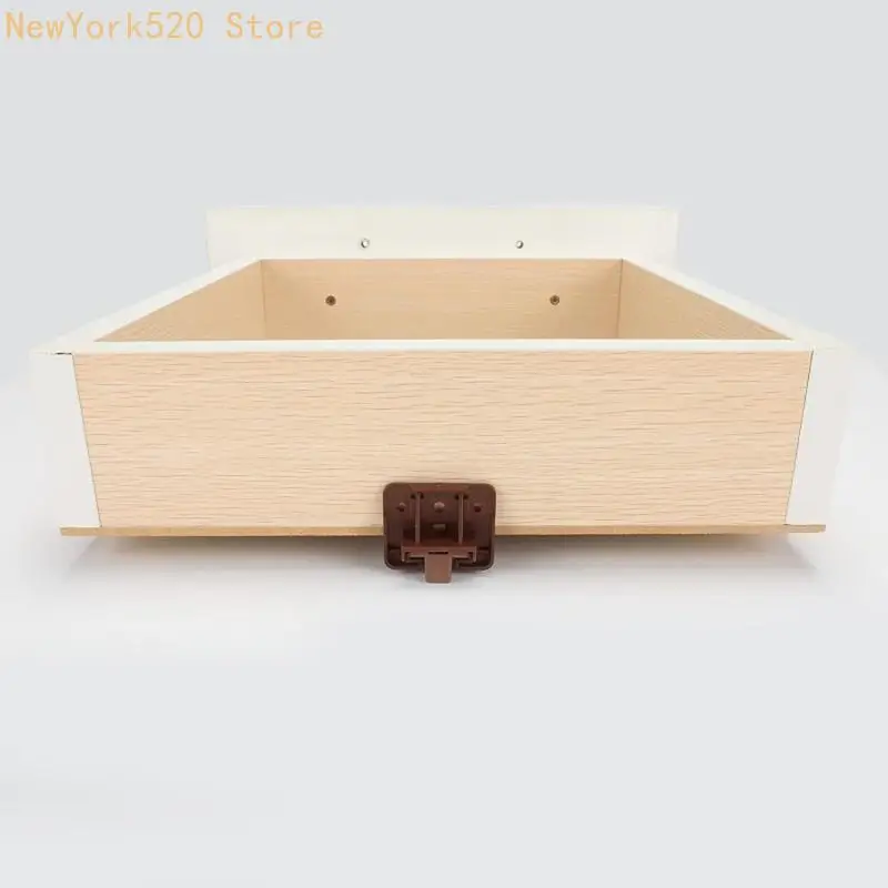 N84C 10pcs Cajón cajas Partes montaje plástico y metal para artesanos profesionales
