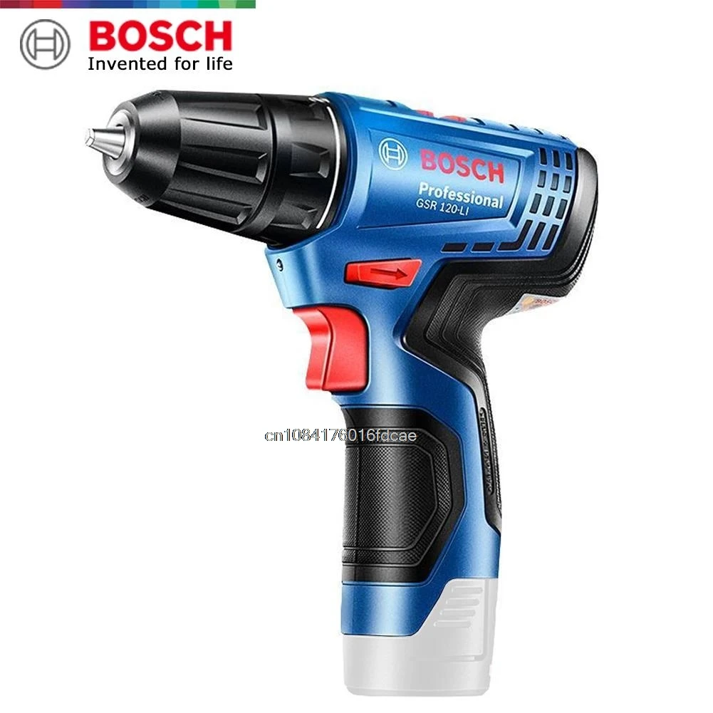 Bosch GSR120-LI 12V Cordless Drill Driver Household DIY Multi-function Rechargeable Electric Hand Drill Screwdriver Power Tools