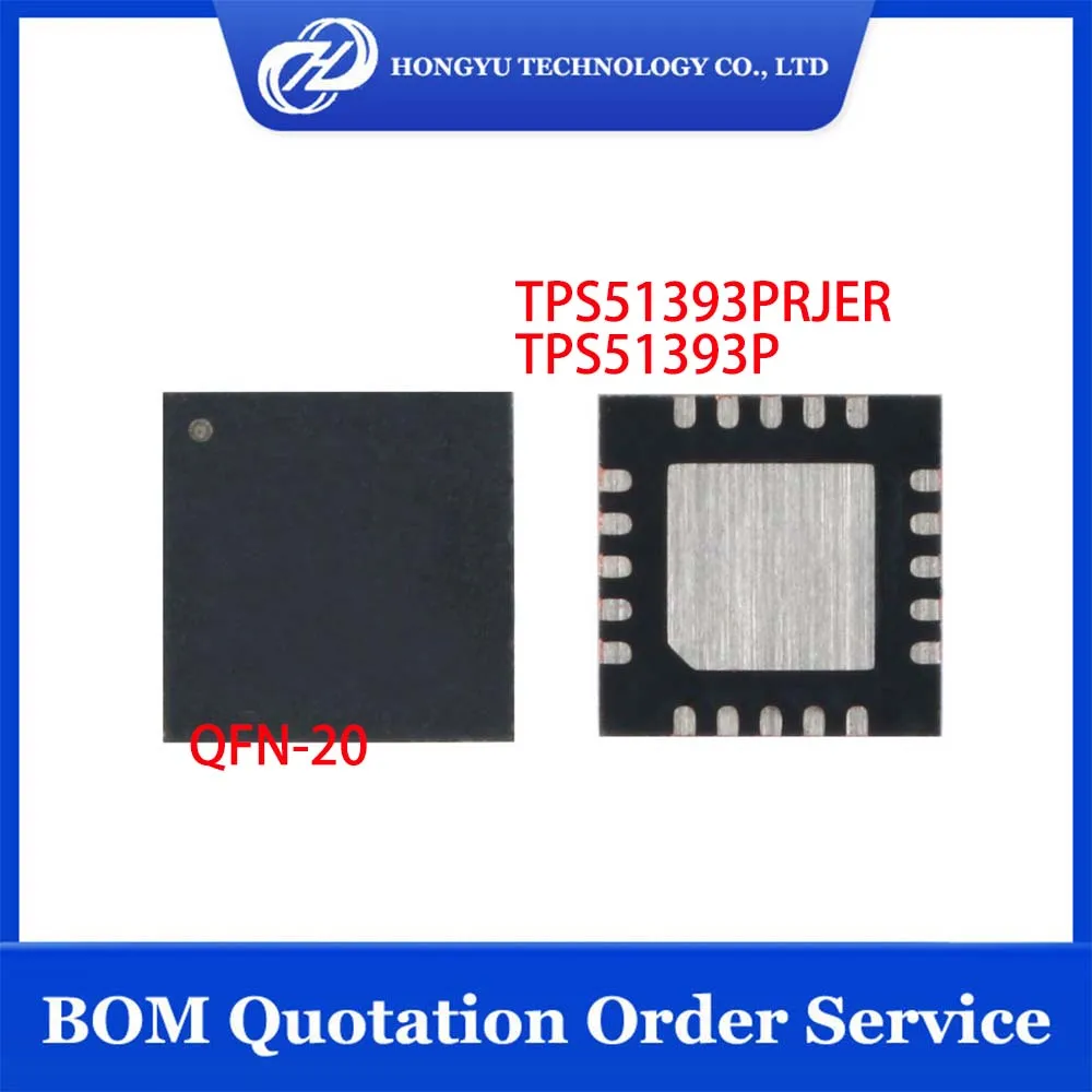 2 - 20 Pcs TPS51393PRJER TPS51393P 51393P 51393 QFN-20 IC Chipset In Stocks