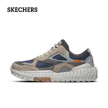 Skechers Monster 남성용 통기성 러닝화, 미끄럼 방지 내마모성 스니커즈, 레이스업 남성 야외 스포츠 테니스화 