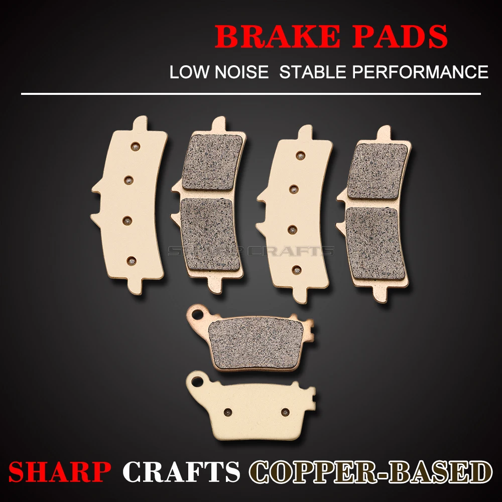 Front Rear Brake Pads For Suzuki GSXR600 GSXR750 GSXR1000 12-19 GSXR GSX-R 600 750 1000 K10 L1-L9 2011-2019 2018 2017 2016