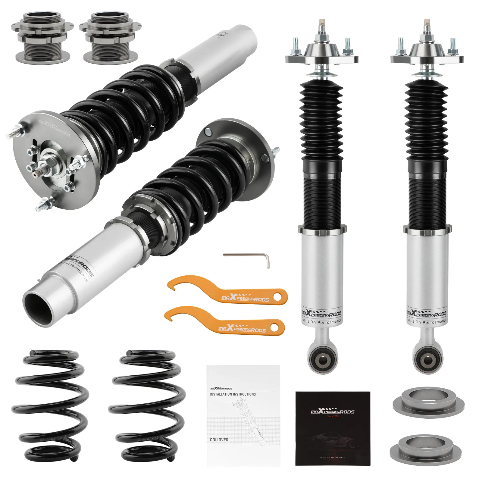 24 Way Damper Coilovers For BMW E46 320i 325i 330i 2001-2005 Suspension Kit