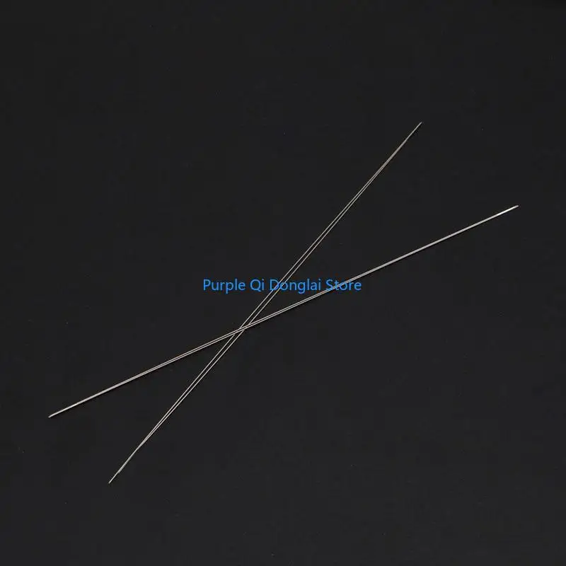 L21E 10 Pcs Big Eye Beading Needles Metal Sewing Needles 12.5cm Threading Needle Embroidery Beading Needle for Jewelry Making
