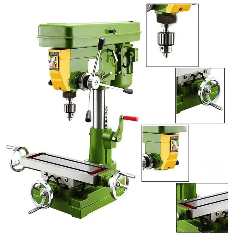 

Small Metal Drilling And Milling Machine WoodworkingDrilling And Milling Machine,DIY All Copper Wire Vertical Cutting Lathe