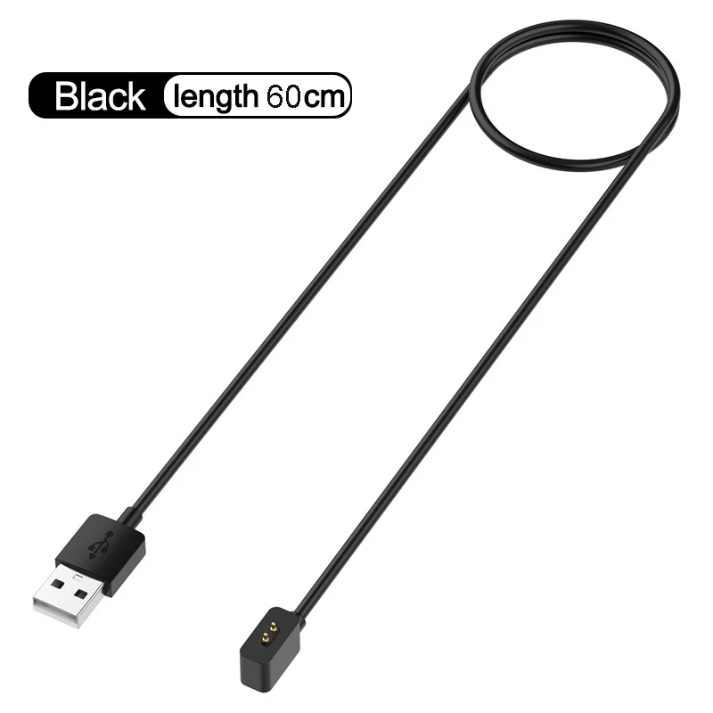 Charging Cable for Redmi Watch 4 3 USB Magnetic Chargers for Xiaomi Mi Band 8 NFC Pure Copper Core Power Cord Smartwatch Charger