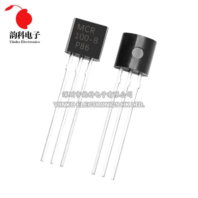 50pcs MAC97A8 MAC97A6 MCR100-8 MCR100-6 97A8 97A6 MCR100 TO92 Transistor TO-92