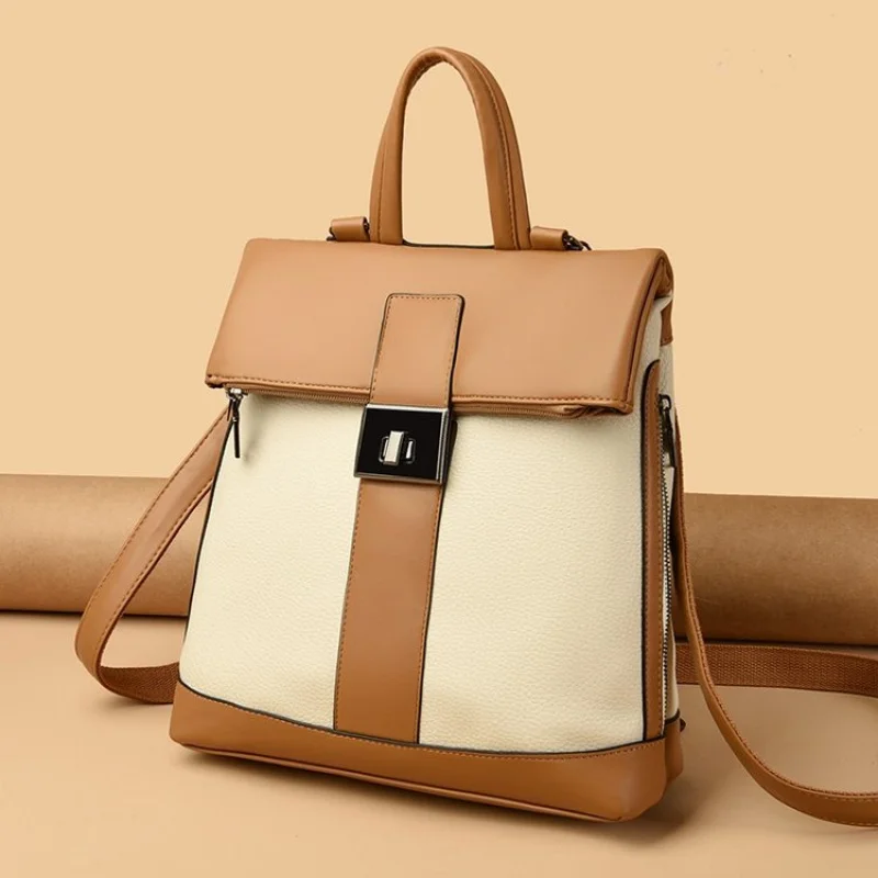 

Chic And Classic Ladies Handbag In Leather, Women Shoulder Bag By Famous Designer Luxury Brand