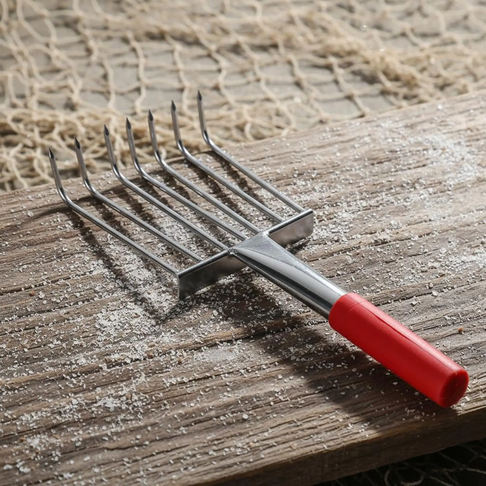 Clamming Rake Stainless Steel Seafood Digging Tool for Beachcombers