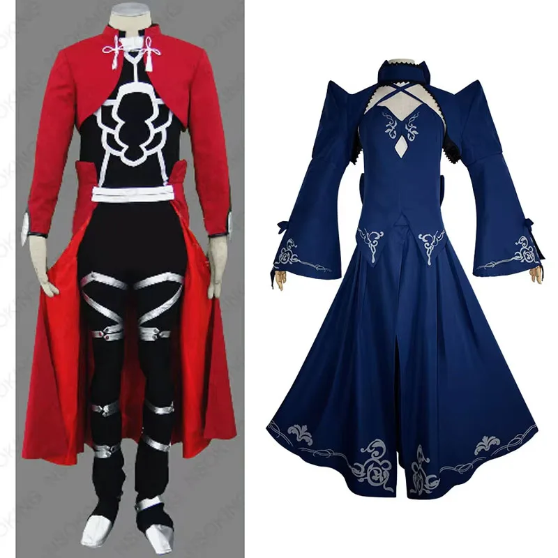 

Anime Cos Fatee The Holy Grail War Zero Archer Arturia Pendragon stay night Saber Alter Cosplay Costume Clothing custom made