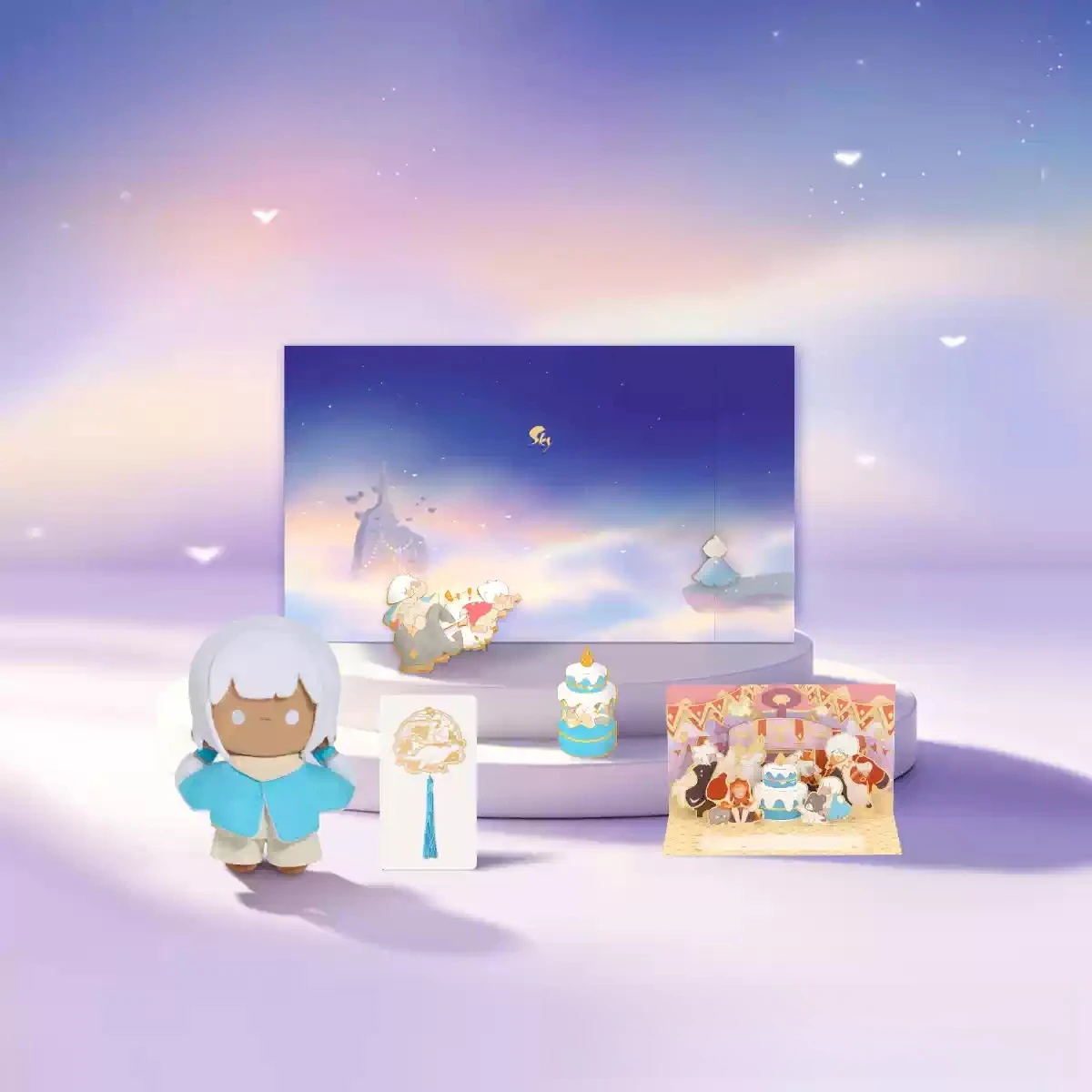 Sky: Children of The Light Cosplay Anime Locket STAR Badge Stuffed Animal Stereoscopic Collectible Card Bookmark Game Official