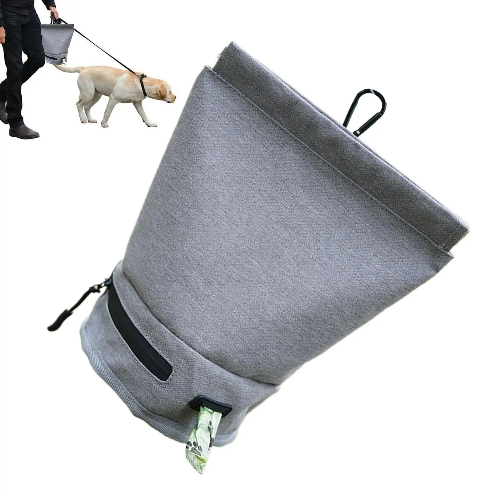 

Poop Bag Dispenser Waterproof Reusable Poop Bags For Dogs Holder For Small Medium Large Puppy Walking Shopping Camping Garden