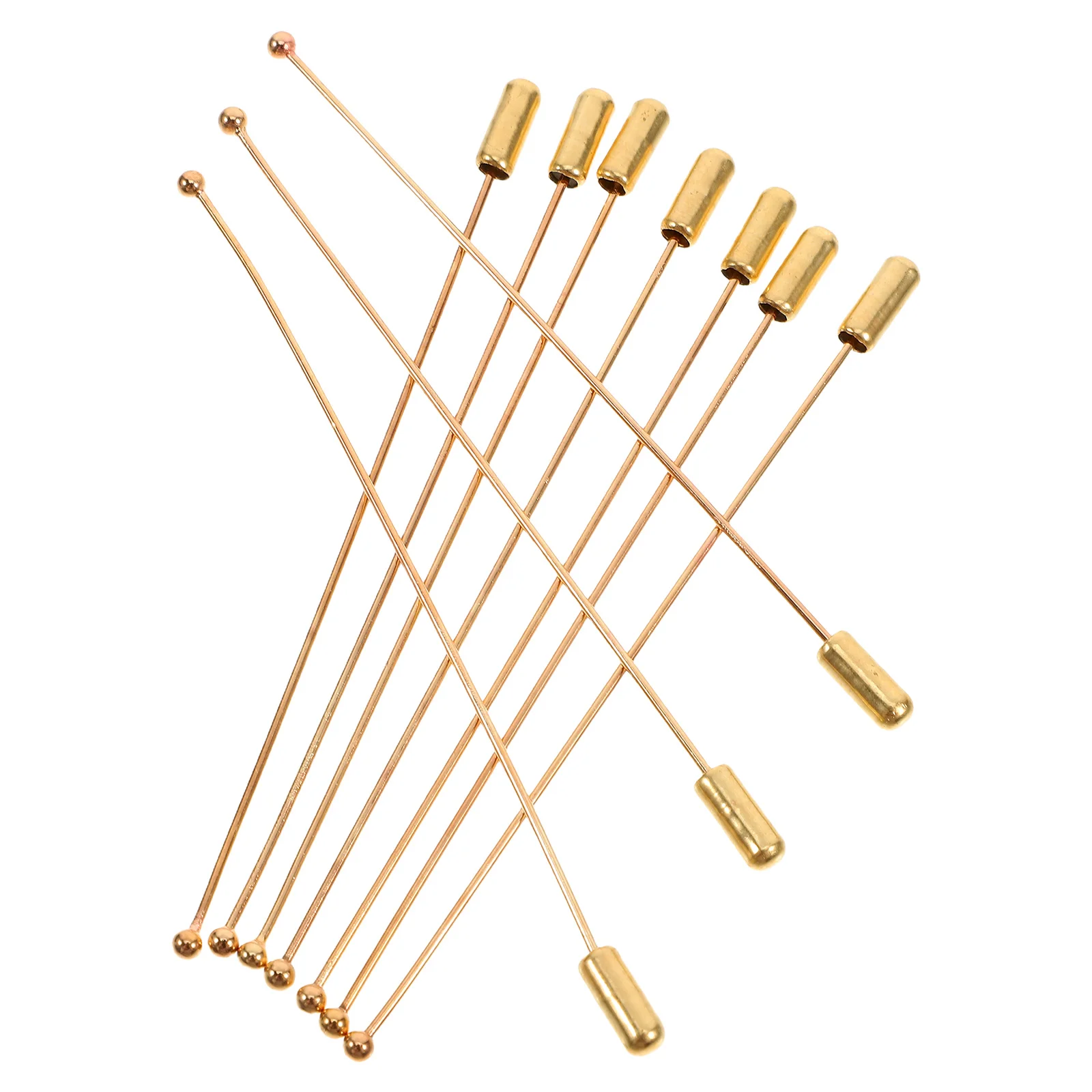 

20pcs Metal Jewelry Pin 90Mm Long Brooch Stick For Crafts Scarf Hat Lapel Handmade Pin Stopper Durable Wedding Corsage Sleeve