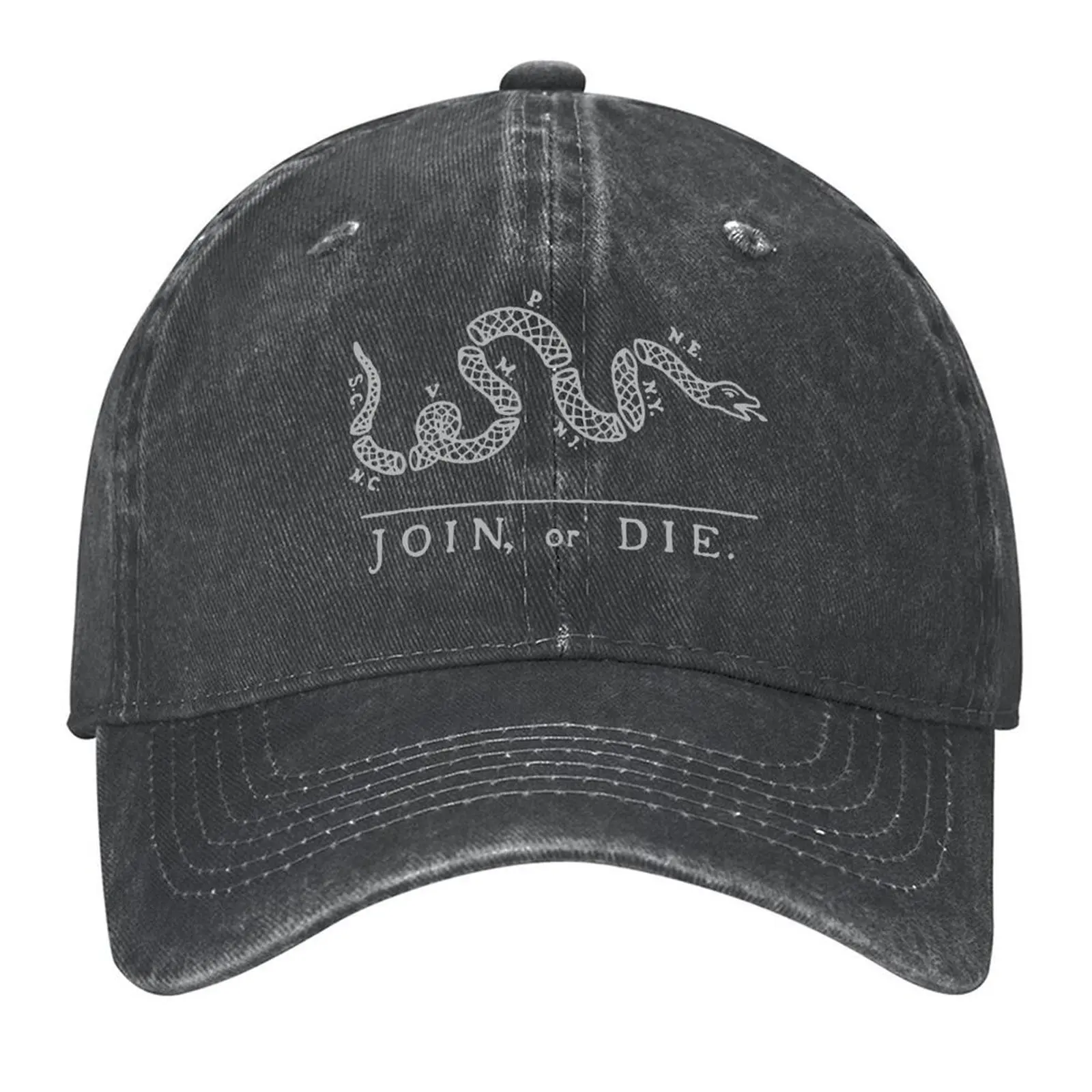 

Join, or Die. Baseball Cap Hip Hop summer hat hats for men western Hat Women's Beach Visor Men's