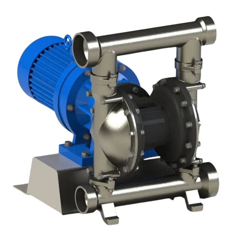 DBY3-25L 380V Industrial Electric Pump with Aluminum Alloy Diaphragm Ceramic Solution Motor Control for Enhanced Performance