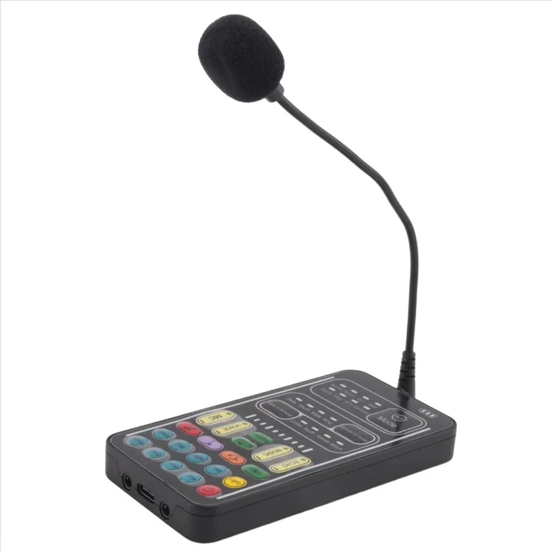 

Voice Changer Handheld Microphone Voice Changer with Sound Multifunctional Effects Machine for Phone//Switch (i9)