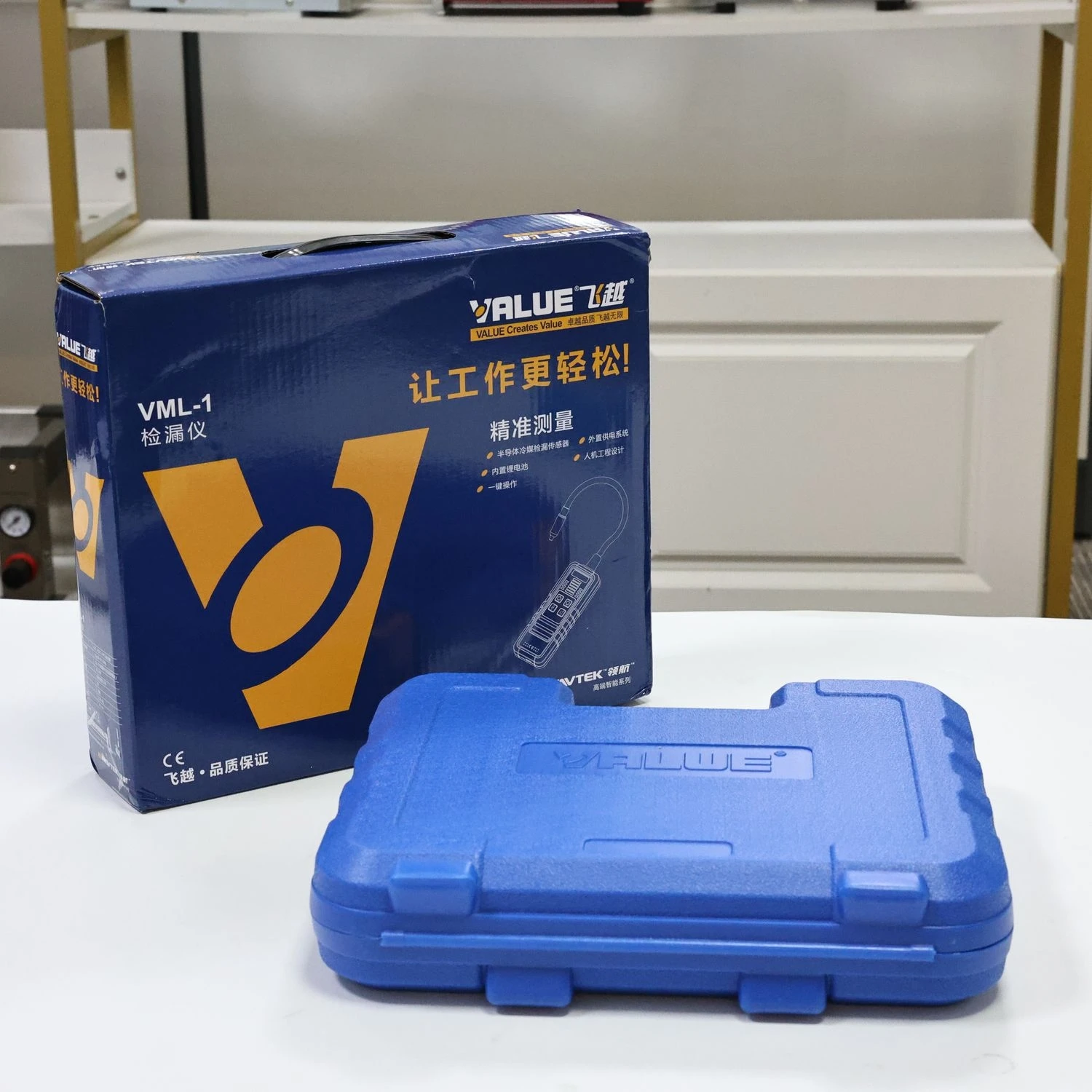 

Leak Detector VML-1 Refrigerant R22/410/R32 Snow Refrigerator Automobile Air Conditioning Refrigerant Halogen Leak Detection