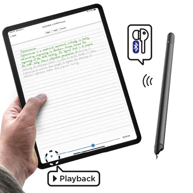 Digital Handwriting Note Book Sync Diary Smart Writing Set Cloud A5 Notebook With Active Stylus Pen with App