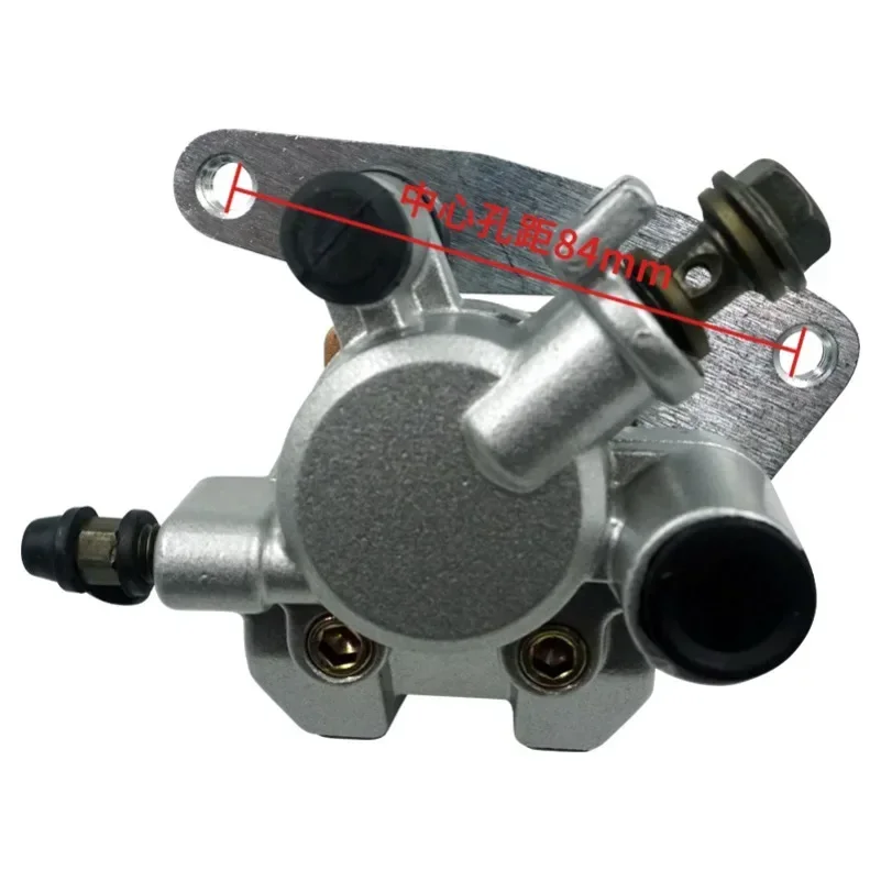 Zestaw przednich zacisków hamulcowych do motocykli Yamaha Grizzly 660 2002-2008 YFM660 KODIAK 400 1999-2006 450 2003-2006 z klockami — zdjęcie 4