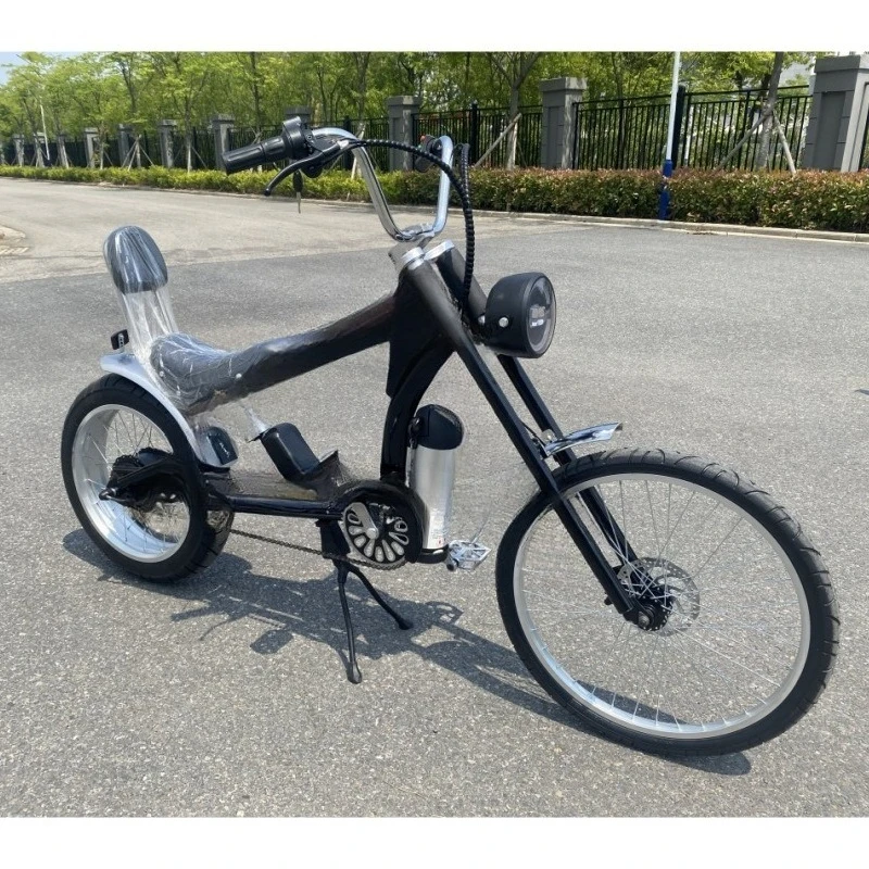 High carbon steel leisure and comfort station wagon lithium battery brushless motor to assist the bicycle