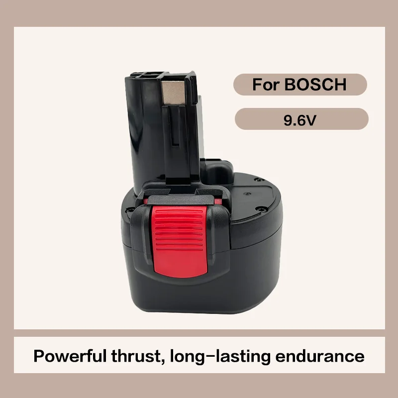 

Аккумулятор NiMH 9.6В для беспроводной дрели-шуруповерта BOSCH, зарядное устройство, долговечный источник питания с высокой емкостью, совместимый с