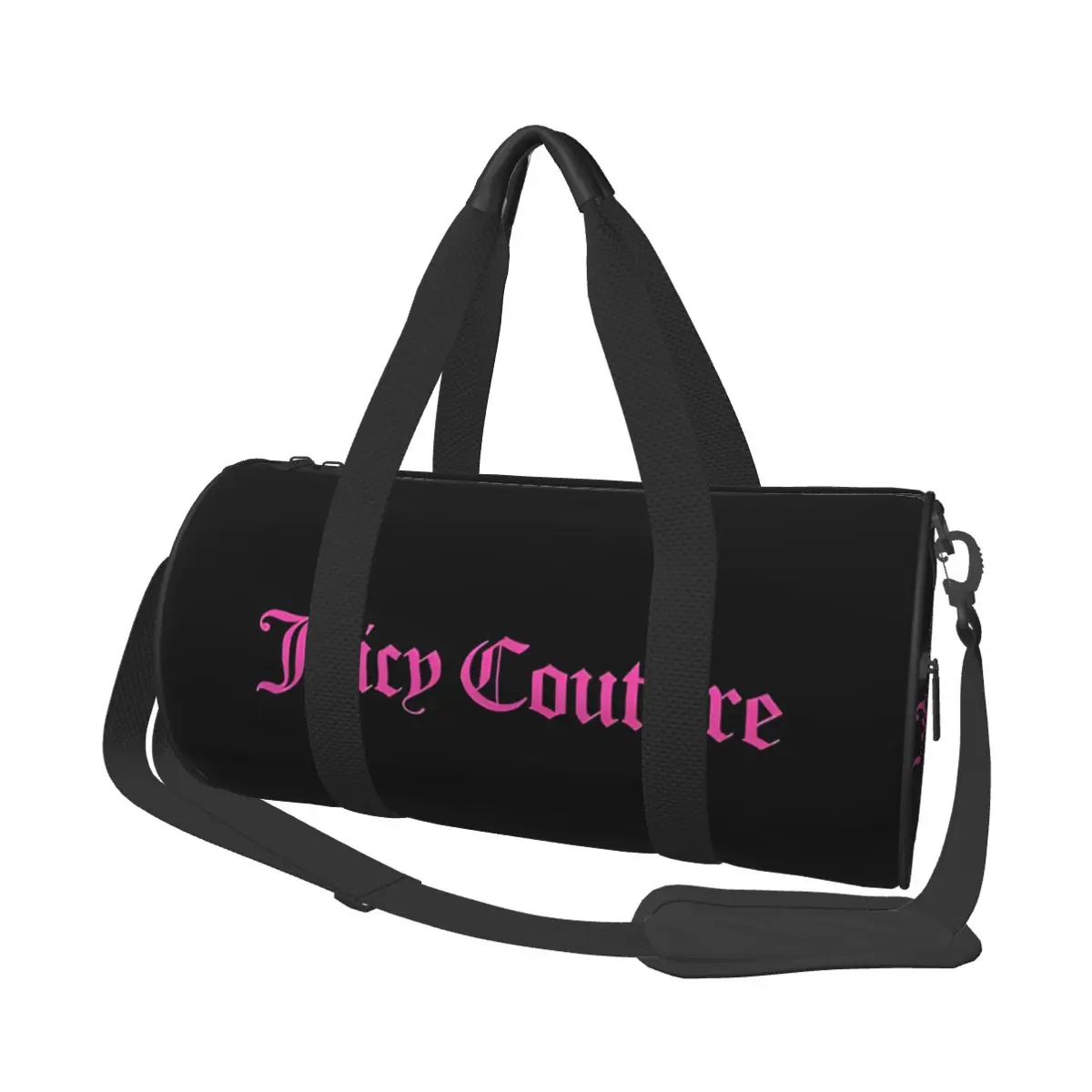 J-Juicy-C-Couture Bolsa de viaje redonda de gran capacidad, bolsa de viaje de mano, bolsa de equipaje ligera para guardar objetos
