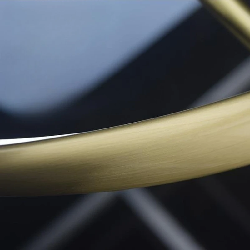 Nordic Art Line Dining Table Pendant Lamp All Copper Light Luxury Modern Design Restaurant Bar Parlor Cafe Minimalist LED Light