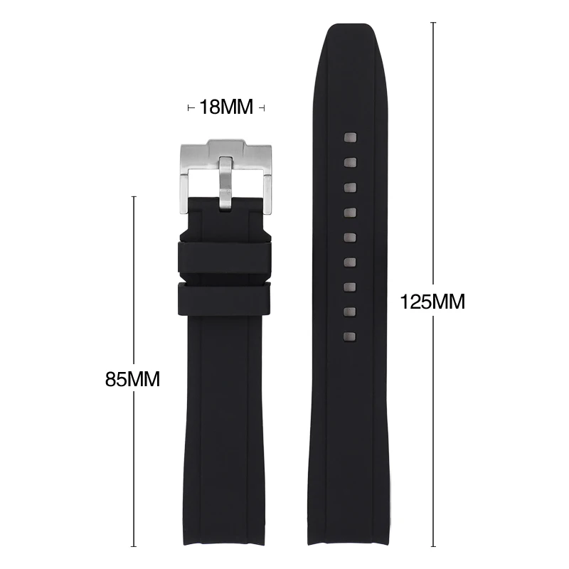 Silicone Special curved interface Watch Band for Swatch x Omega MoonSwatch 20mm Watch Strap Women Men Soft Waterproof Bracelet