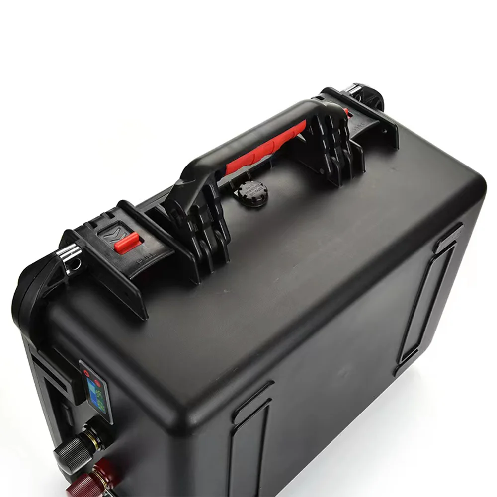 Lifepo4 36v 150Ah Lithium Iron Phosphate LFP soalr battery BMS built in+ 10A charger